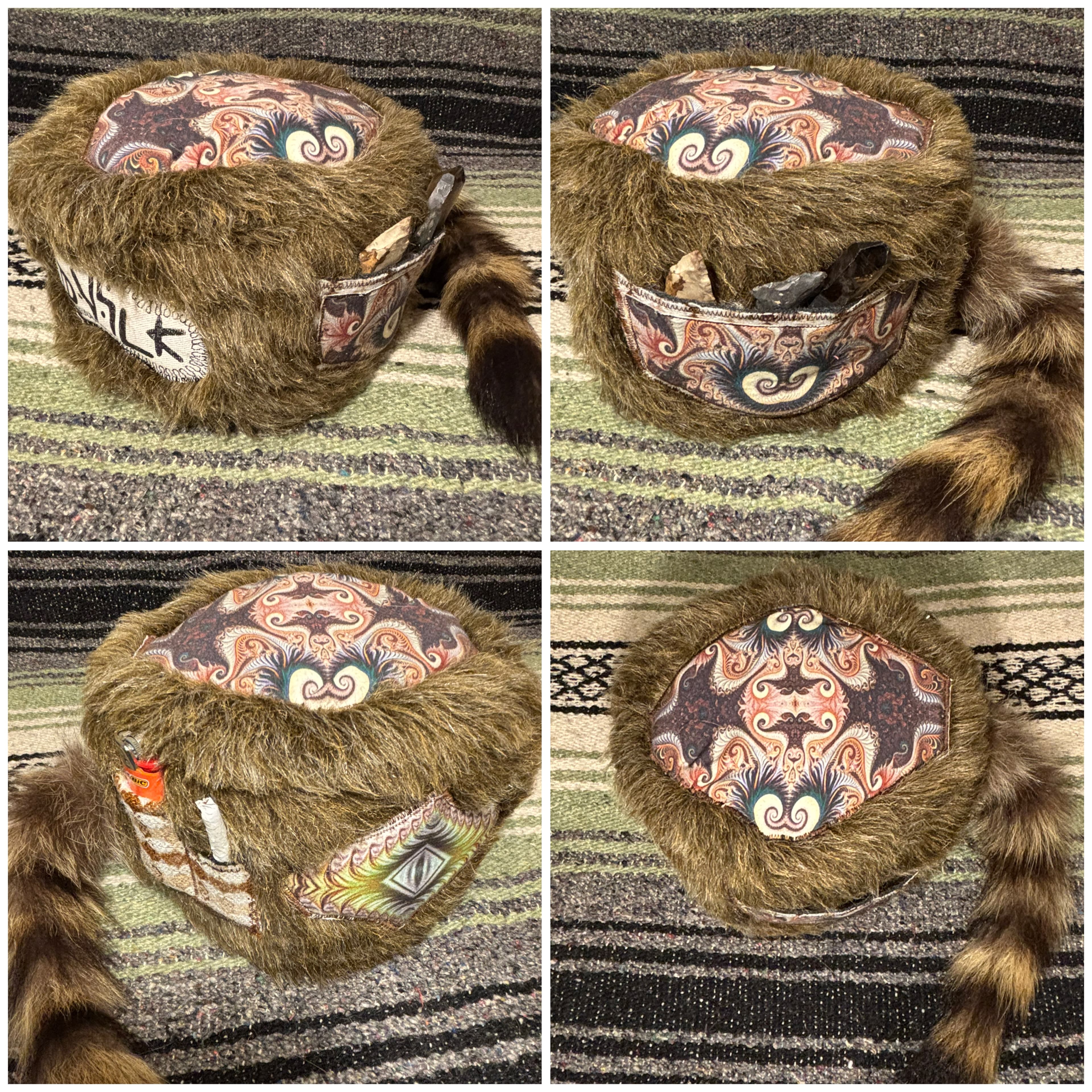 Snilk earth trucker, front panel.